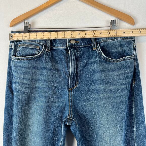 Joes Jeans‎ Womens 32 Blue Denim The Scout Mid Rise Distressed Boyfriend Zip Fly - Picture 7 of 10